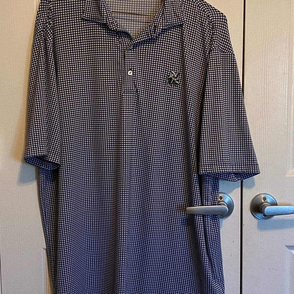 Gingham Golf Shirt